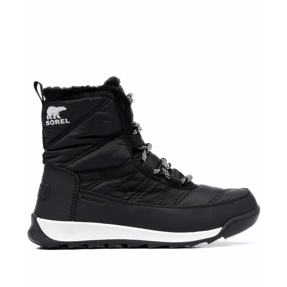 Sorel Shoes - Sorel Whitney Ii Women's Black/White Winter Boots Size 7 (runs small) -